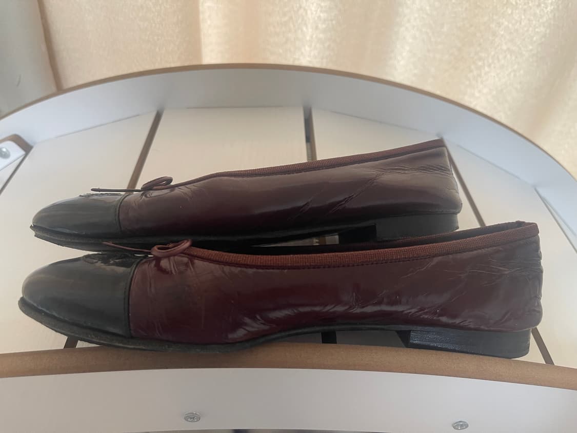 샤넬 발레리나 플랫슈즈 36.5 230-235 상품이미지4