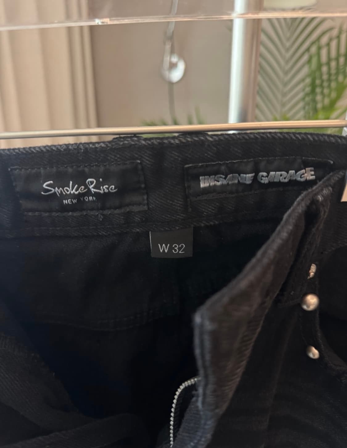 인세인개러지X스모크라이즈 콜라보 스티치 데님 32 상품이미지5