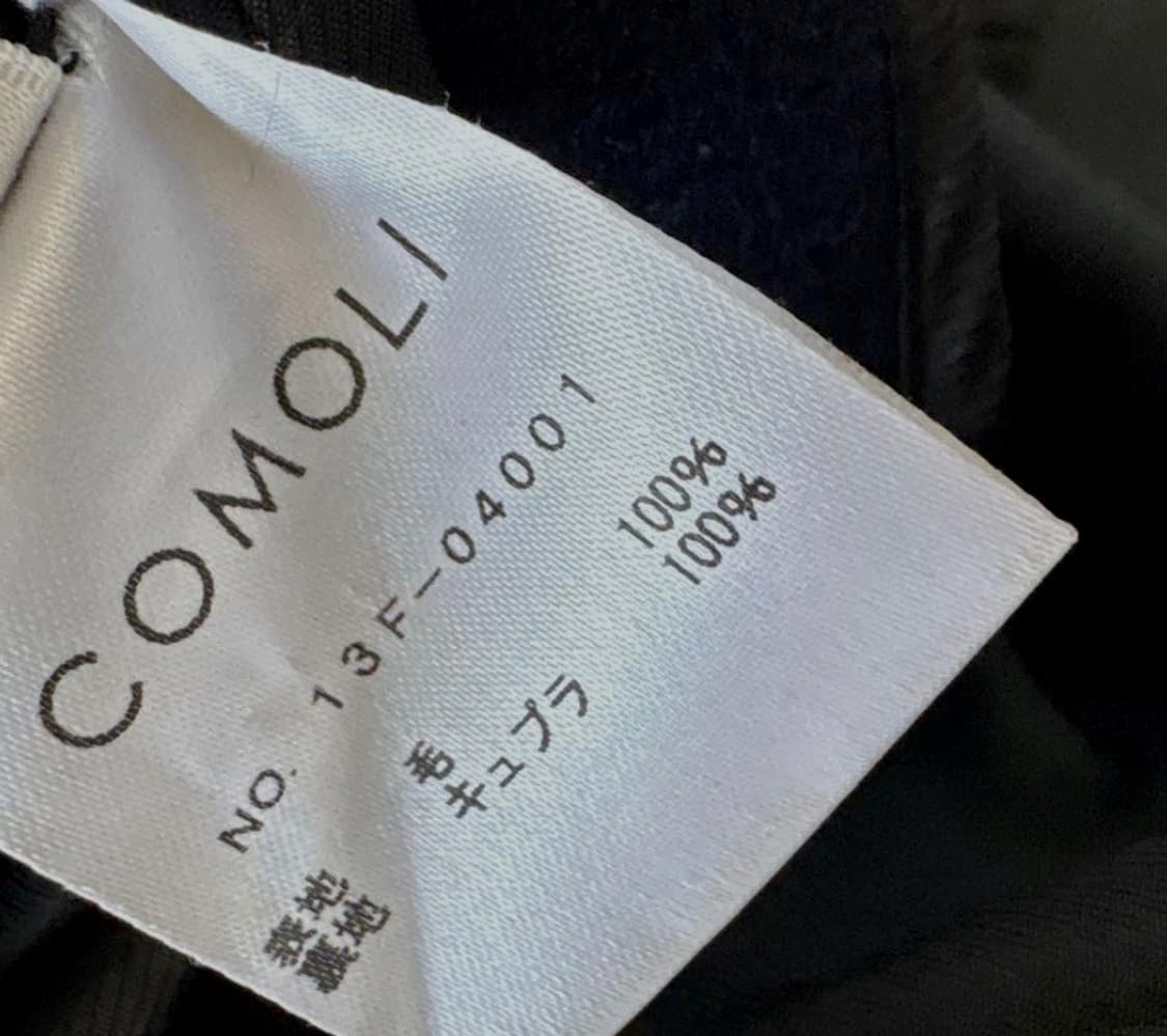 [2] 코모리 멜튼 울 피코트 상품이미지7