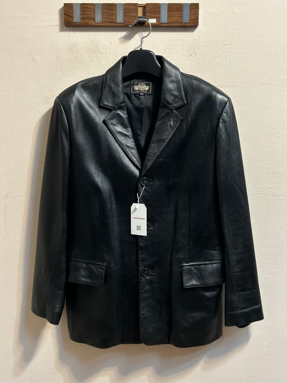 유즈드 이태리 레더 테일러드 자켓 상품이미지1