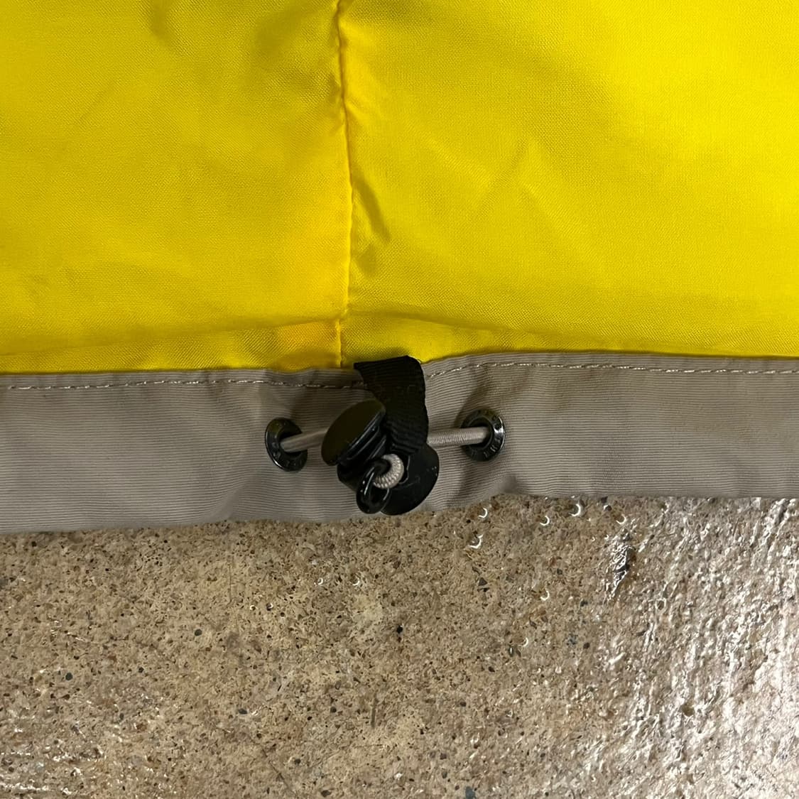 [정품/XS] 노스페이스 옐로우 베이지 바람막이 자켓 b17 상품이미지8