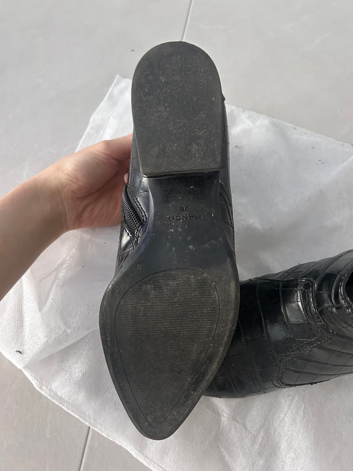 망고 스틸레토 구두 상품이미지3