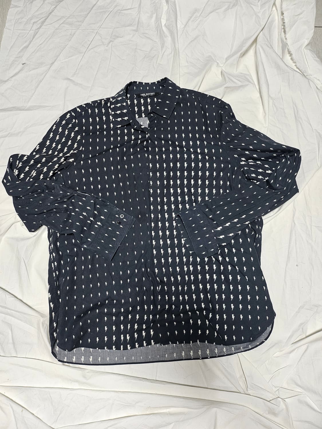 닐 바렛 썬더 긴팔 셔츠 루즈핏 L 상품이미지1