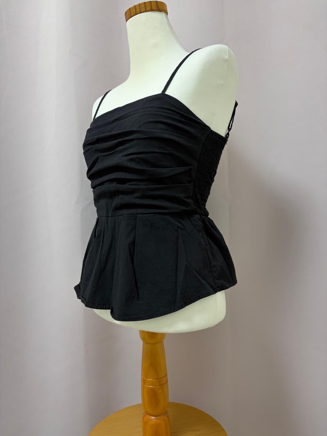 블랙 페미닌러블리 나시 상품이미지2