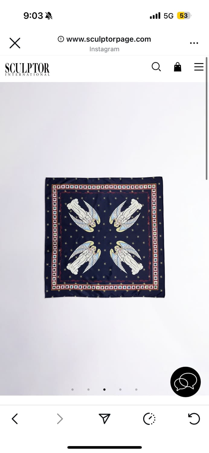 스컬프터x에드하디 엔젤 반다나 (품절) 상품이미지1