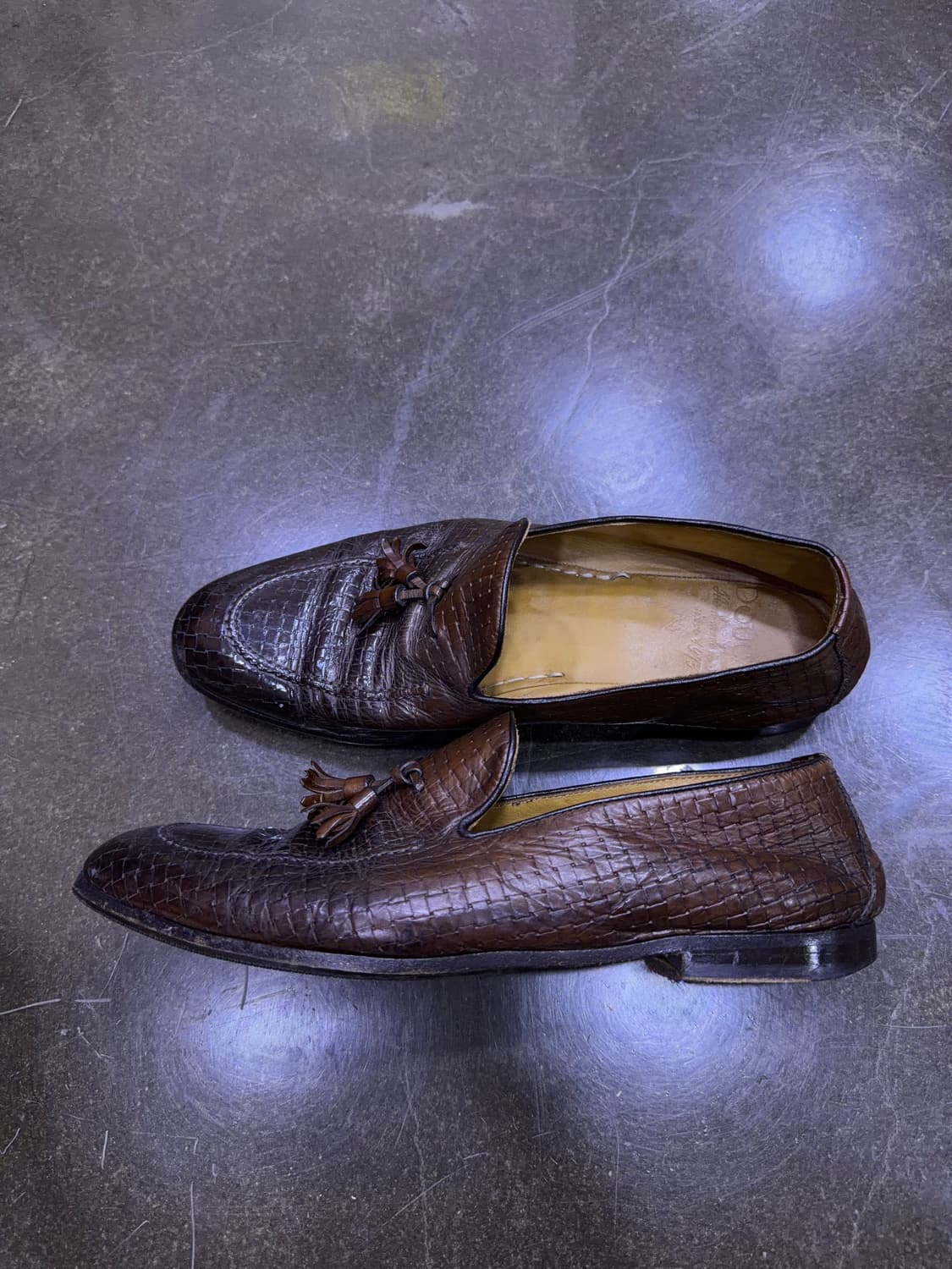 듀칼스 우브 태슬로퍼 빈티지 클래식 브라운 컬러 42 상품이미지5