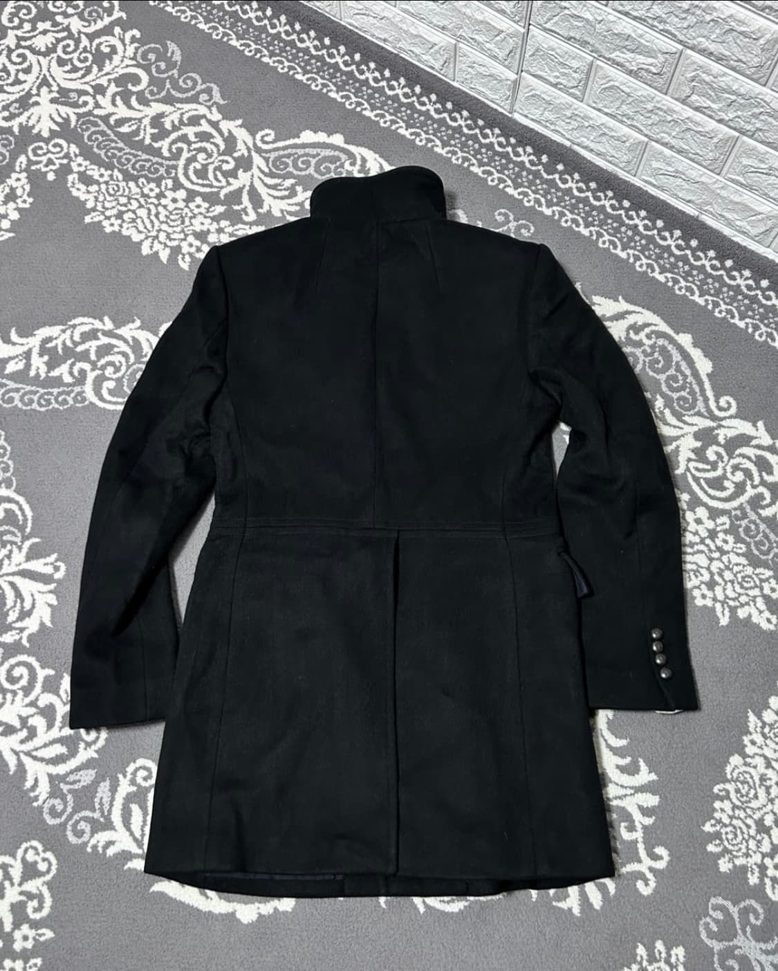 타임 옴므 하이넥 울 코트 상품이미지5