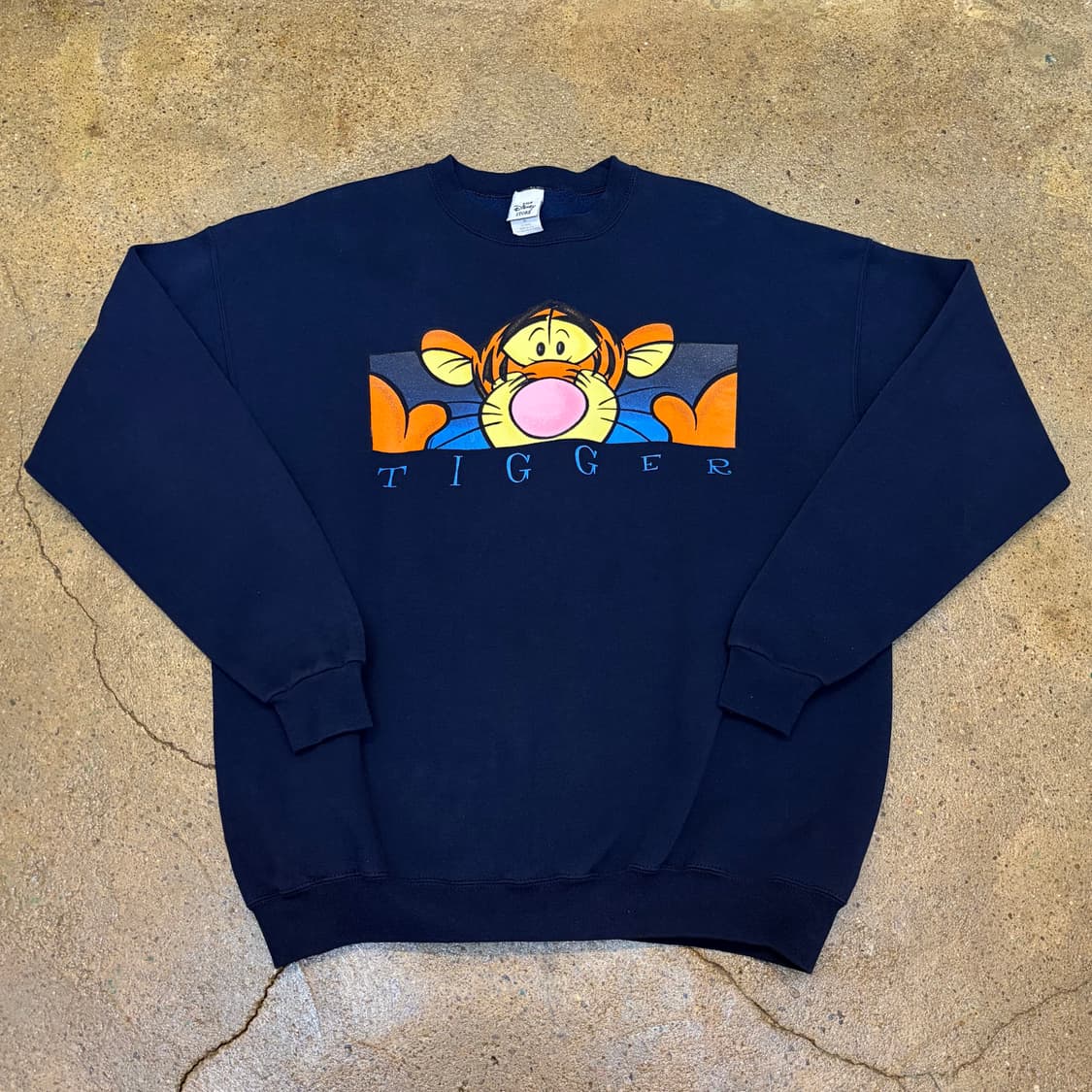 90s Made in USA 미국 빈티지 디즈니 타이거 카툰 맨투맨 상품이미지1