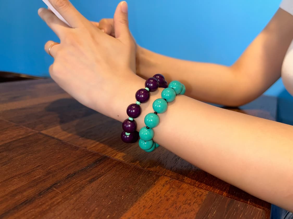 Minty grape bracelet  상품이미지1