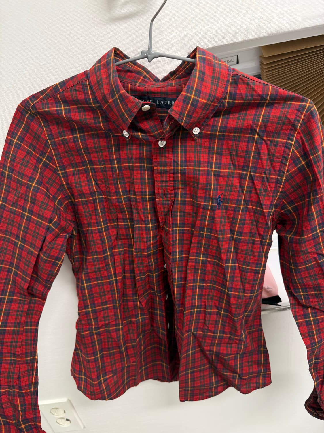 폴로 체크 셔츠 상품이미지1