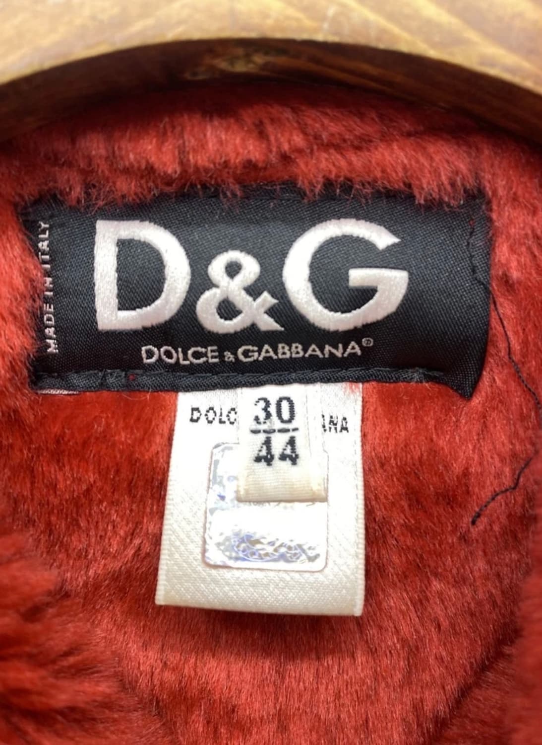 [8410]Dolce&gabbana red shearing coat 상품이미지6