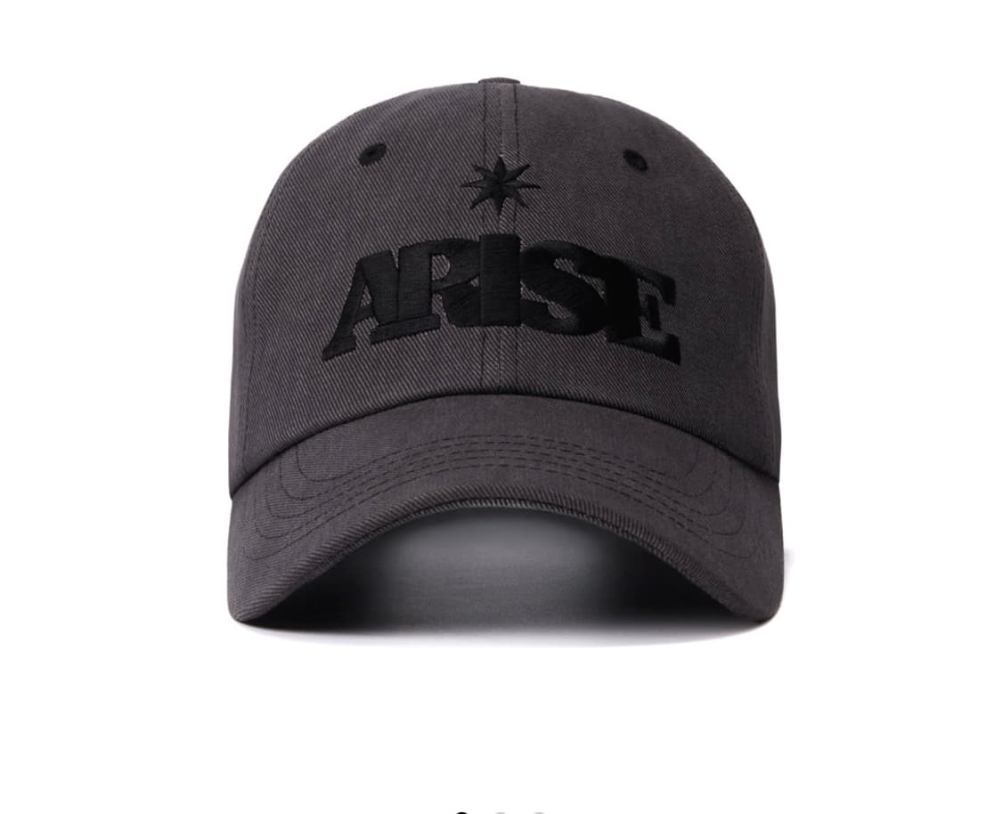 Ar:cy STAR WASHED BALL CAP [BLACK]  상품이미지2