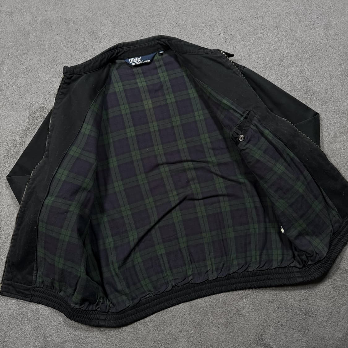 폴로 블랙 스윙톱 블루종 자켓 상품이미지5