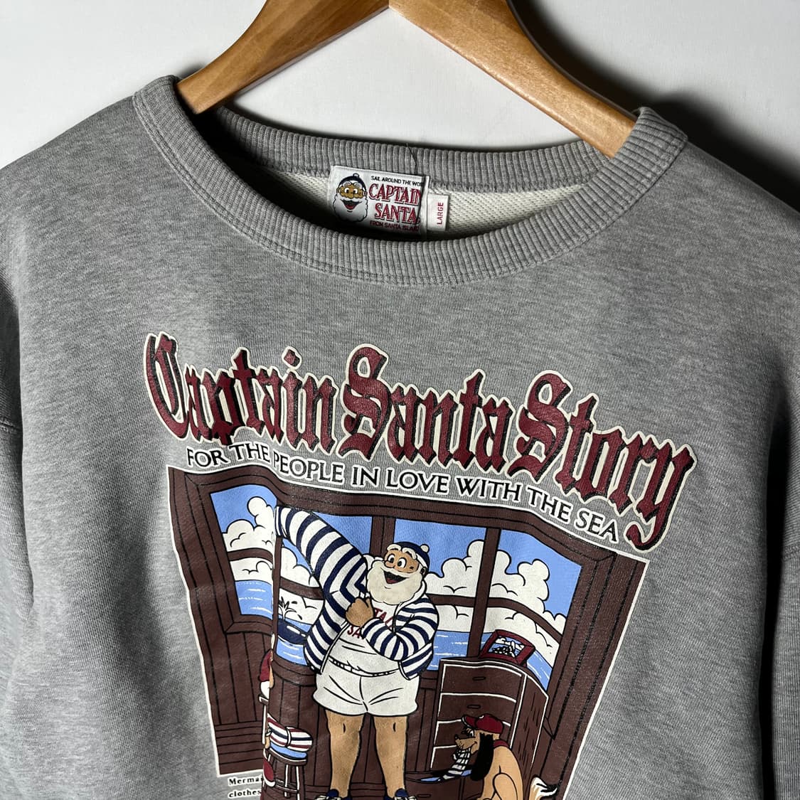 [Captain Santa] 캡틴산타 스웻셔츠 상품이미지2