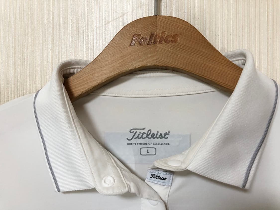 타이틀리스트 두산건설 We've골프단 선수지급실착 골프셔츠 L(95) 상품이미지4