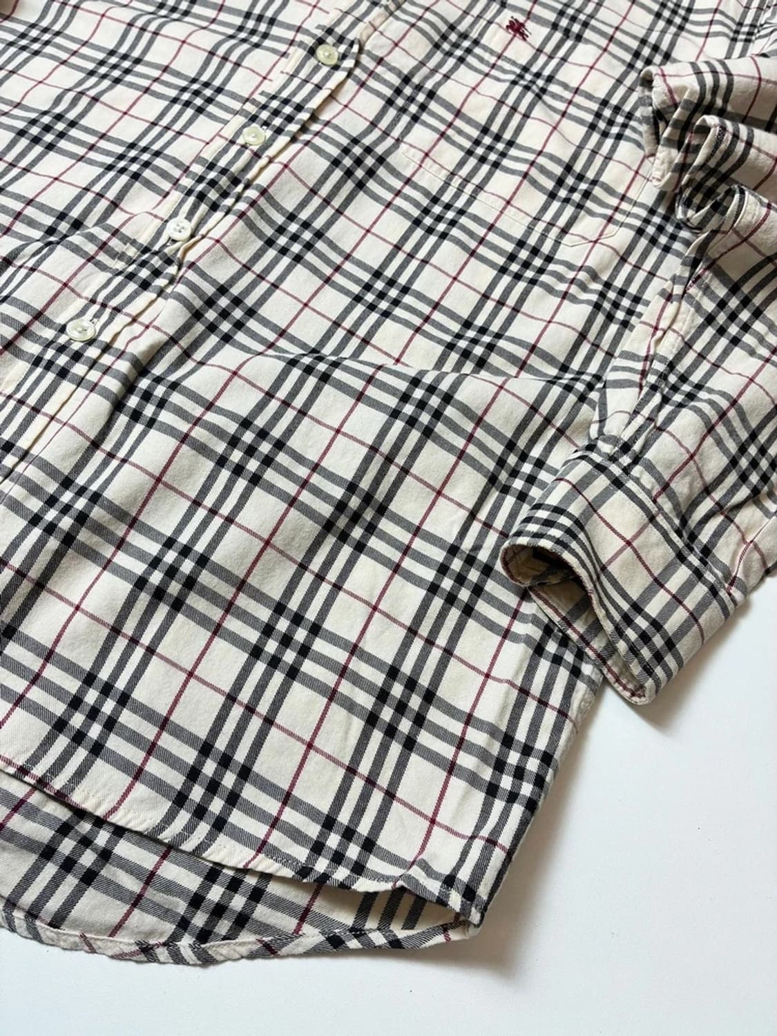 버버리 00's 노바체크 시그니처 셔츠 PN8266 상품이미지5