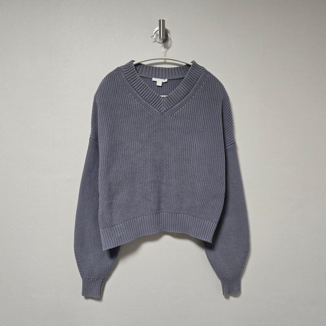 코스 코튼 브이넥 니트 / 여성 니트/ 여자 니트  상품이미지3