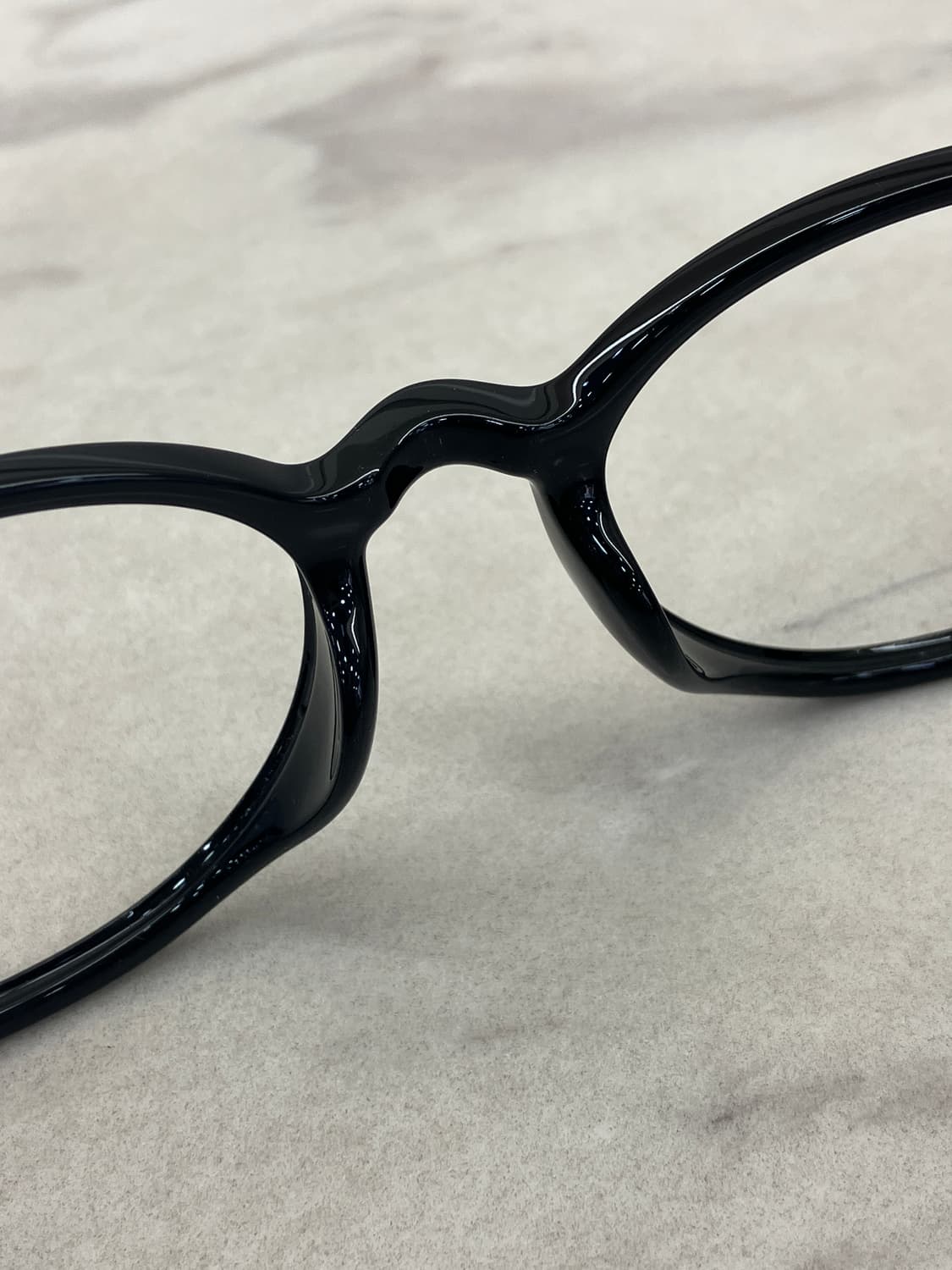 에스쁘아 Espoir eyewear 블랙 오벌 뿔테 안경 상품이미지4