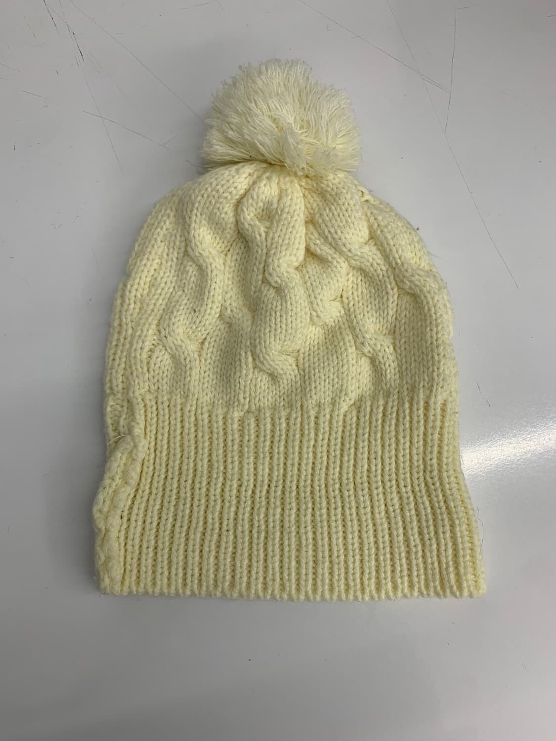 아이보리 폼폼이 비니 상품이미지3