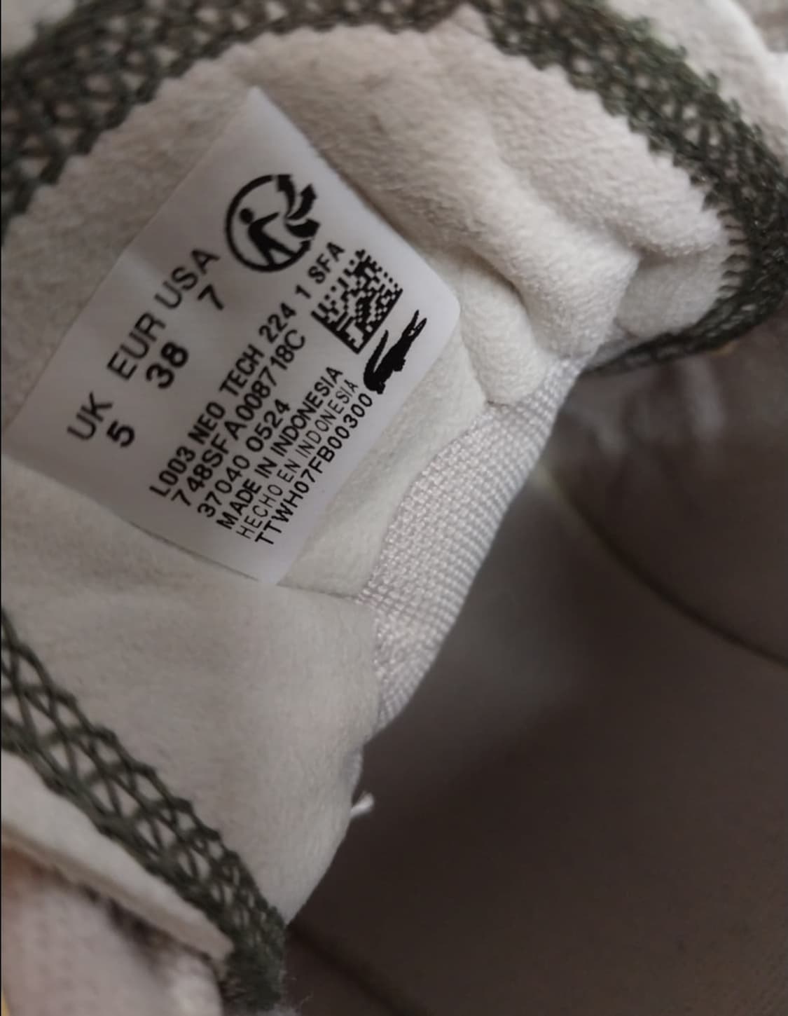 여성 라코스테 네오 테크 운동화 (240) 상품이미지9