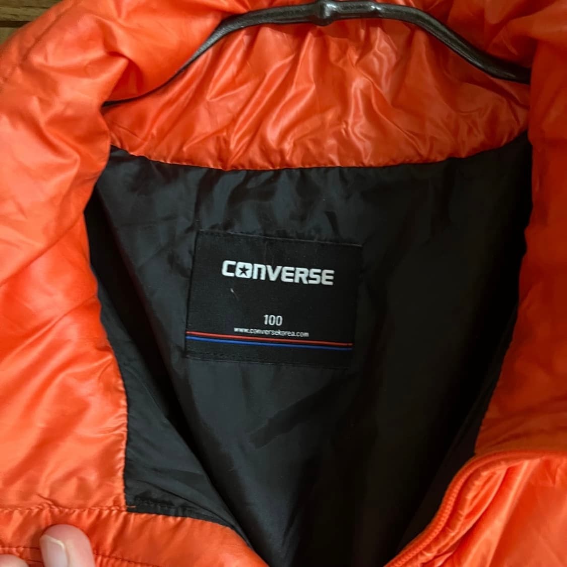 컨버스 글로시 구스다운 패딩 상품이미지3