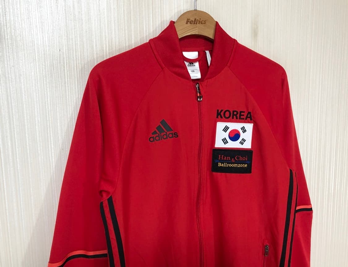 아디다스국대 국대KOREA 댄스스포츠(볼룸댄스)국대 트랙슈트/자켓 100 상품이미지4