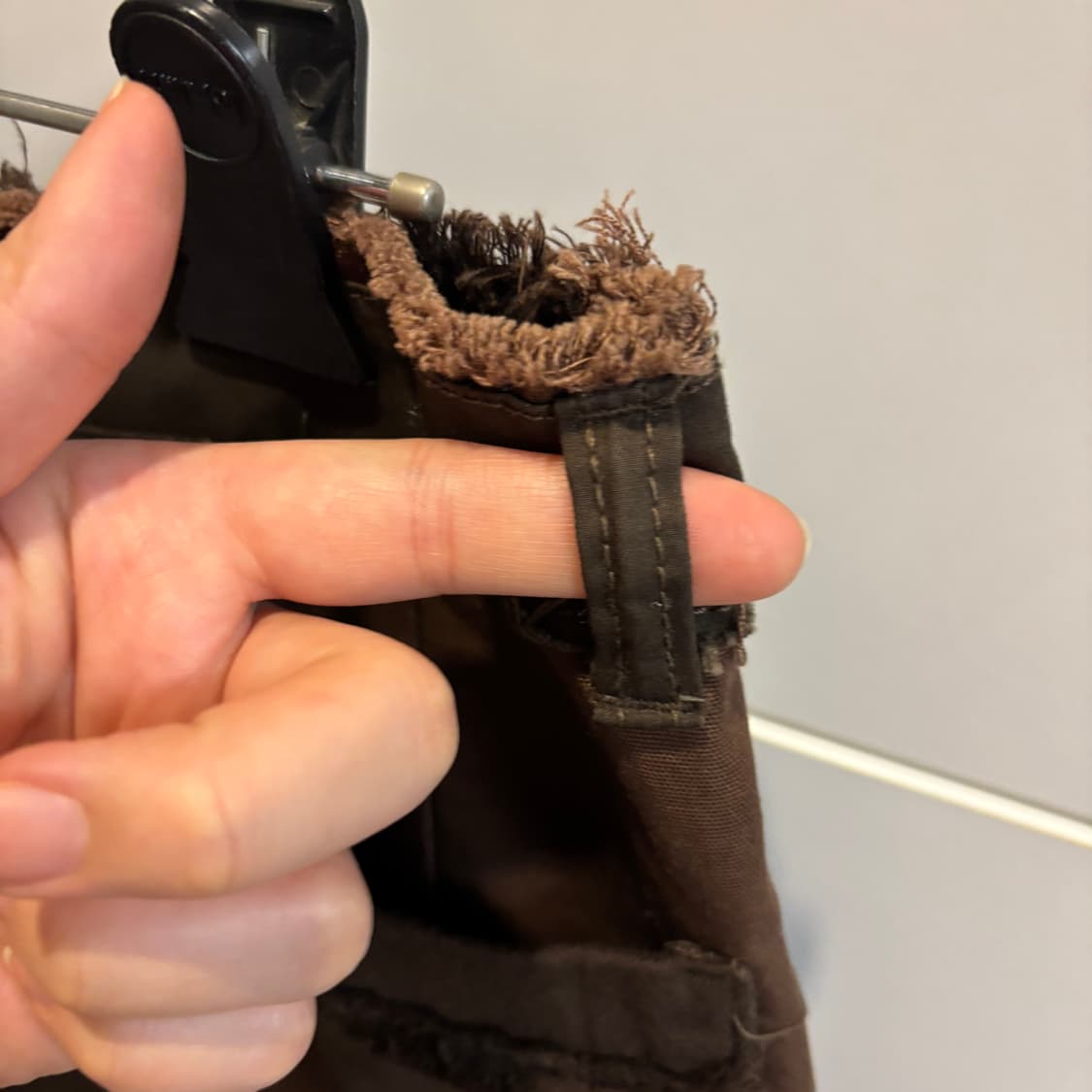 hai sporting gear 이세이 미야케 브라운 패치 스커트 상품이미지8