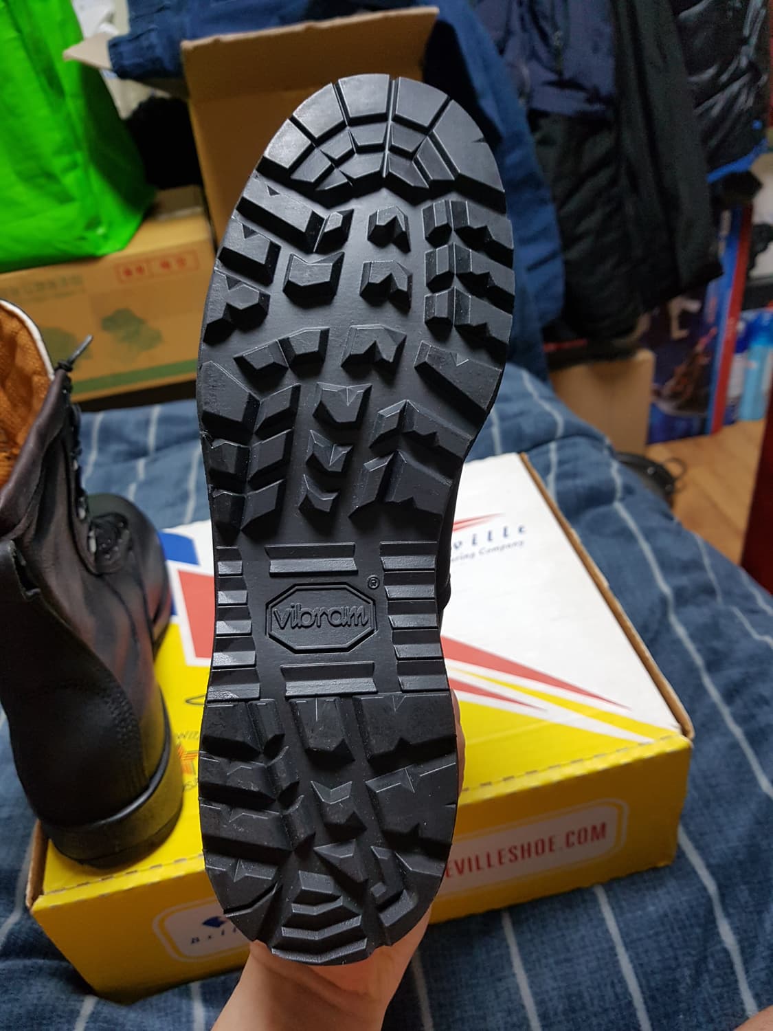 미군 베르빌 고어텍스 동계용 방한화 7R 880ST 판매 상품이미지4