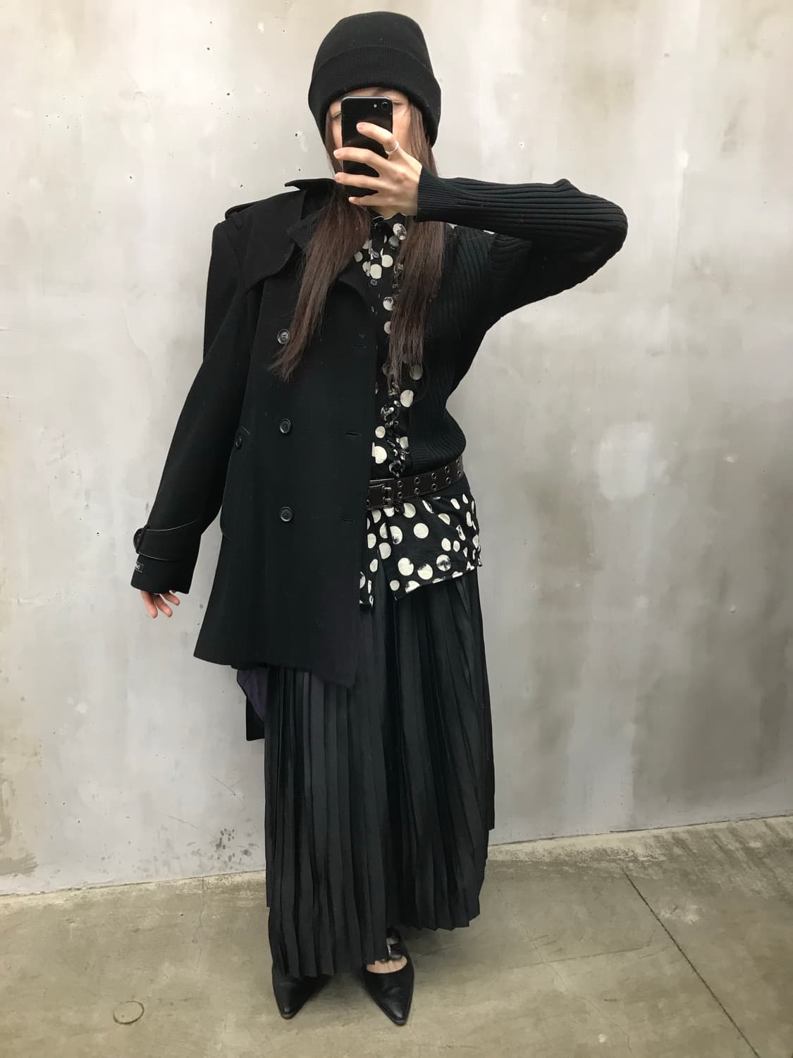 Banding pleated skirt 상품이미지6