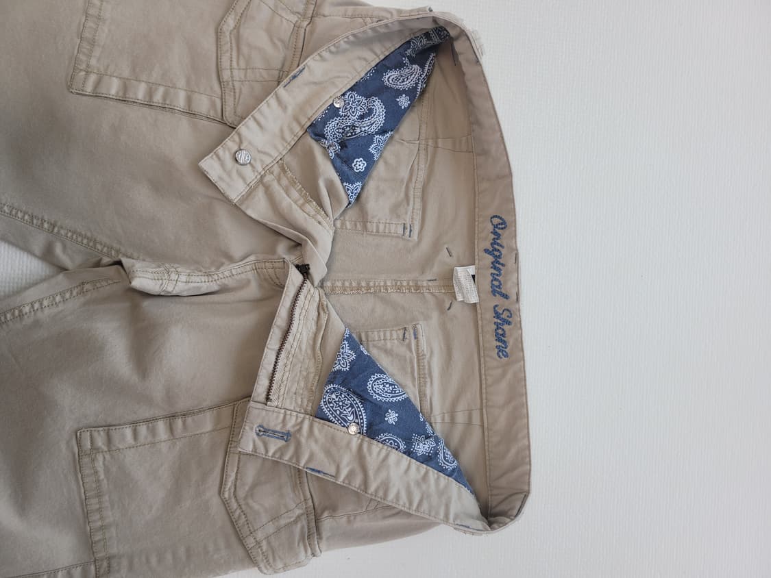 쉐인 Shane 남자 슬림 카고 면바지 32 베이지 상품이미지5