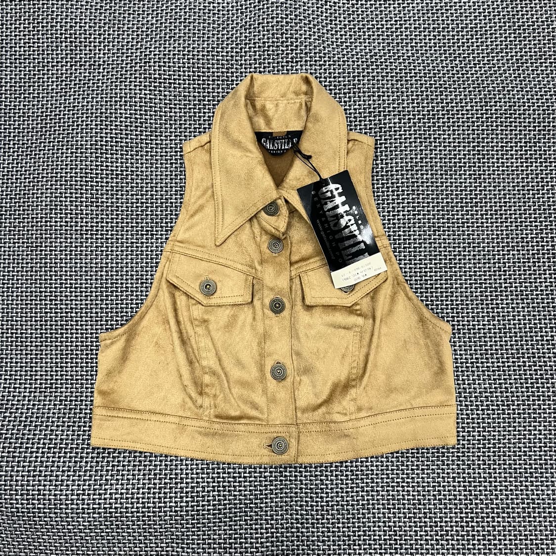 GALSVILLE 스웨이드 베스트 상품이미지1