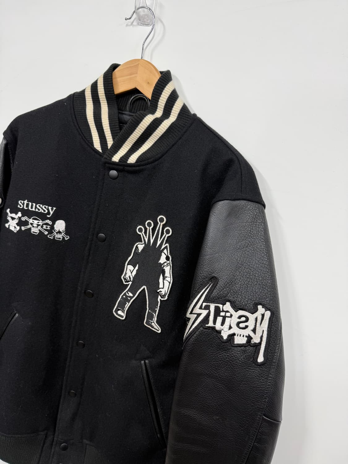 STUSSY x Kostas Wool Varstiy Jacket 상품이미지3