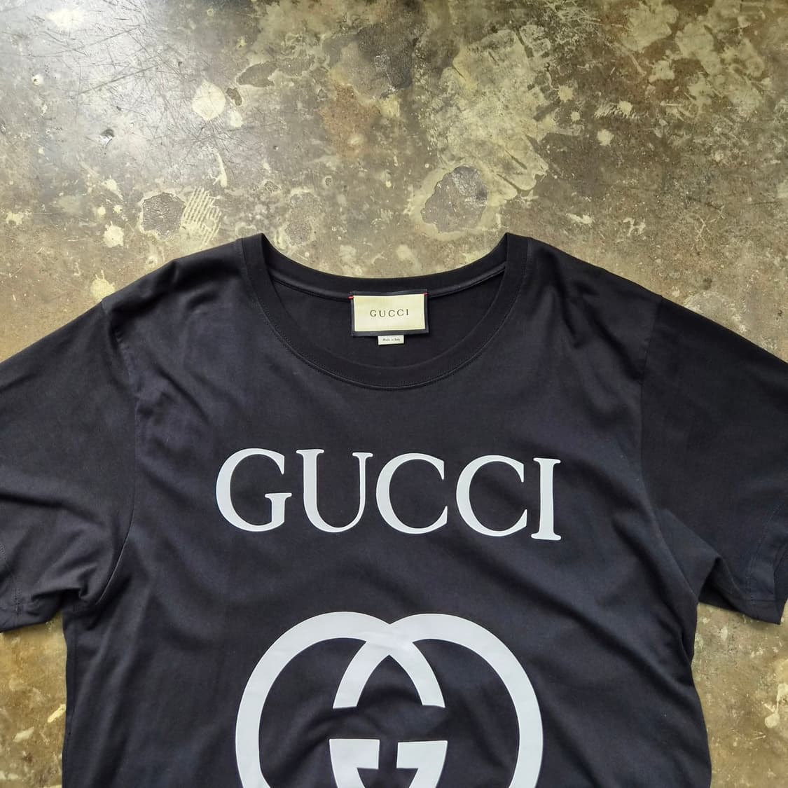 L) GUCCI 구찌 인터로킹 반팔티 구찌 GG 로고 반팔 티셔츠 상품이미지2