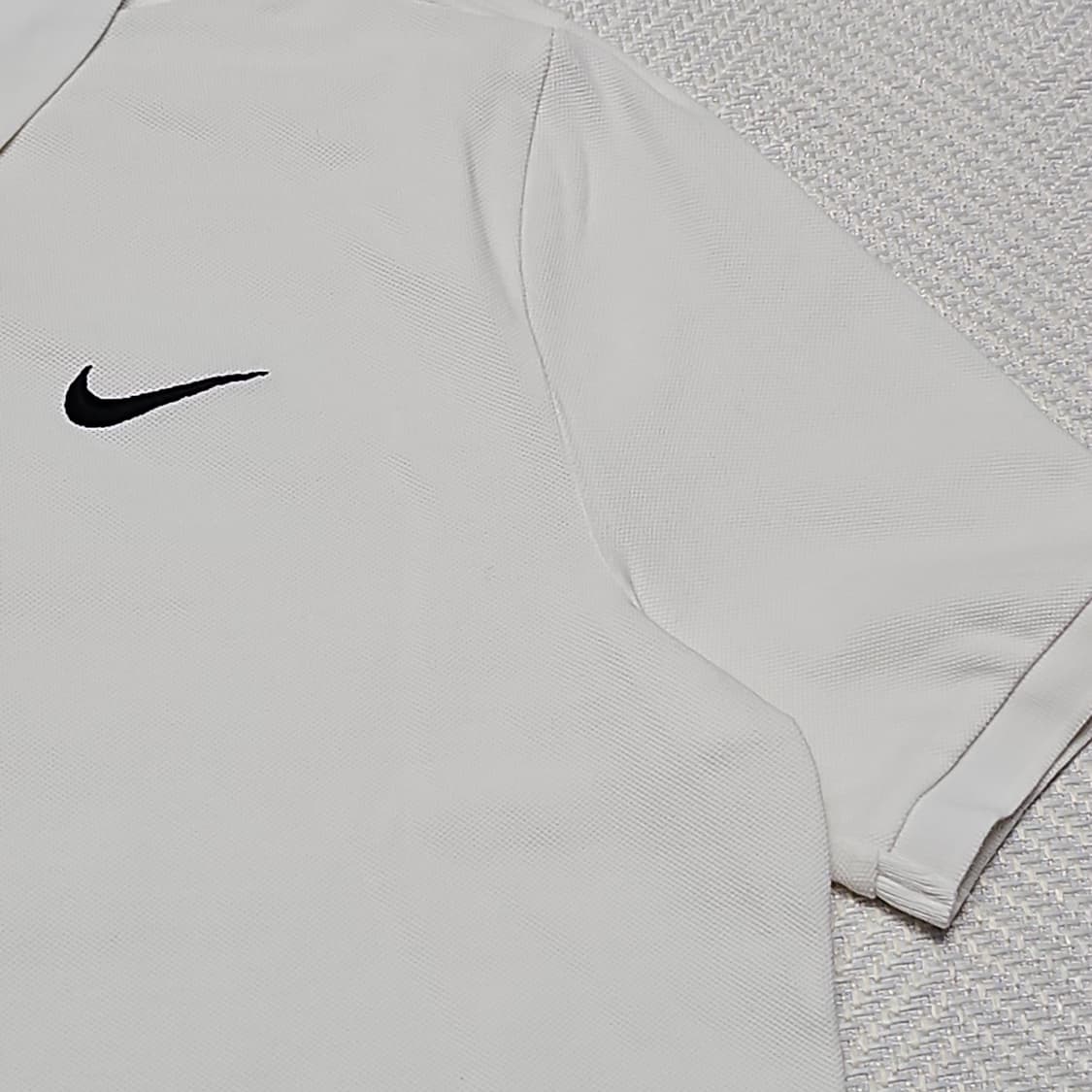 [M] 나이키 화이트 기본 로고 카라티 상품이미지2