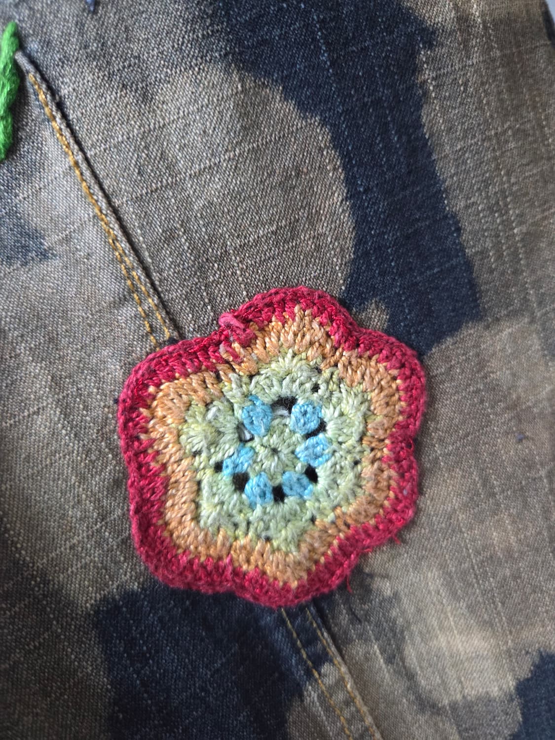 [RARE] Panther 아카이브 블리치 셔츠자켓 (S) 상품이미지5