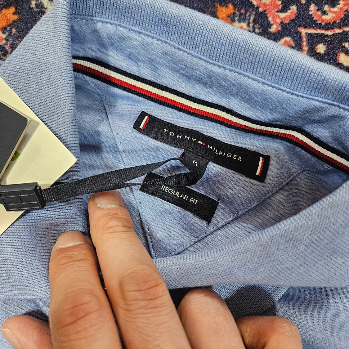 (새상품)타미힐피거 스트라이프 반팔 카라티
 상품이미지5