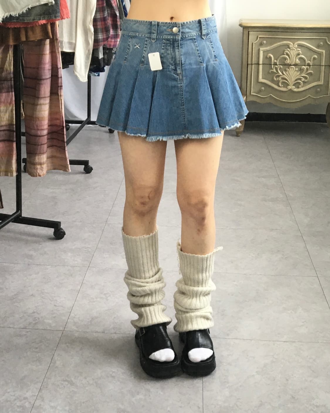 Pleats skirt 상품이미지4