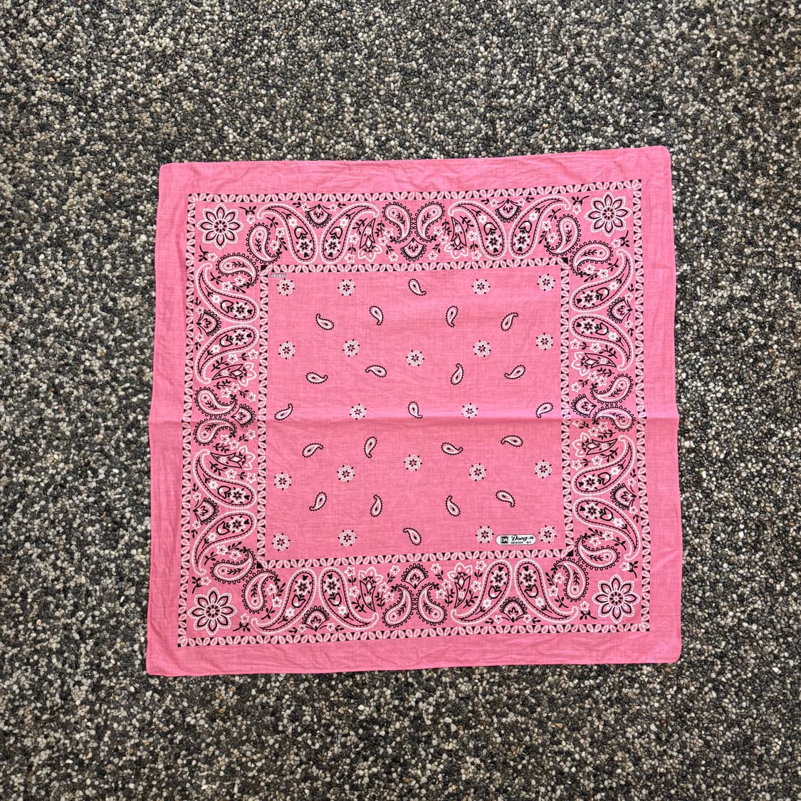 빈티지 페이즐리 반다나 (60x60cm)   상품이미지1