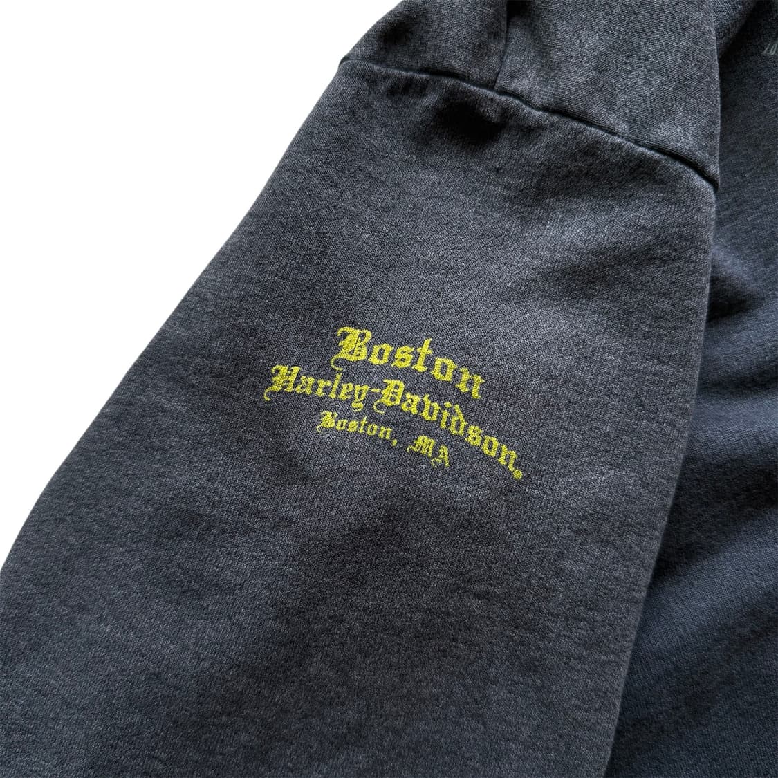 할리 데이비슨 플레임 이글 후드 집업 상품이미지6