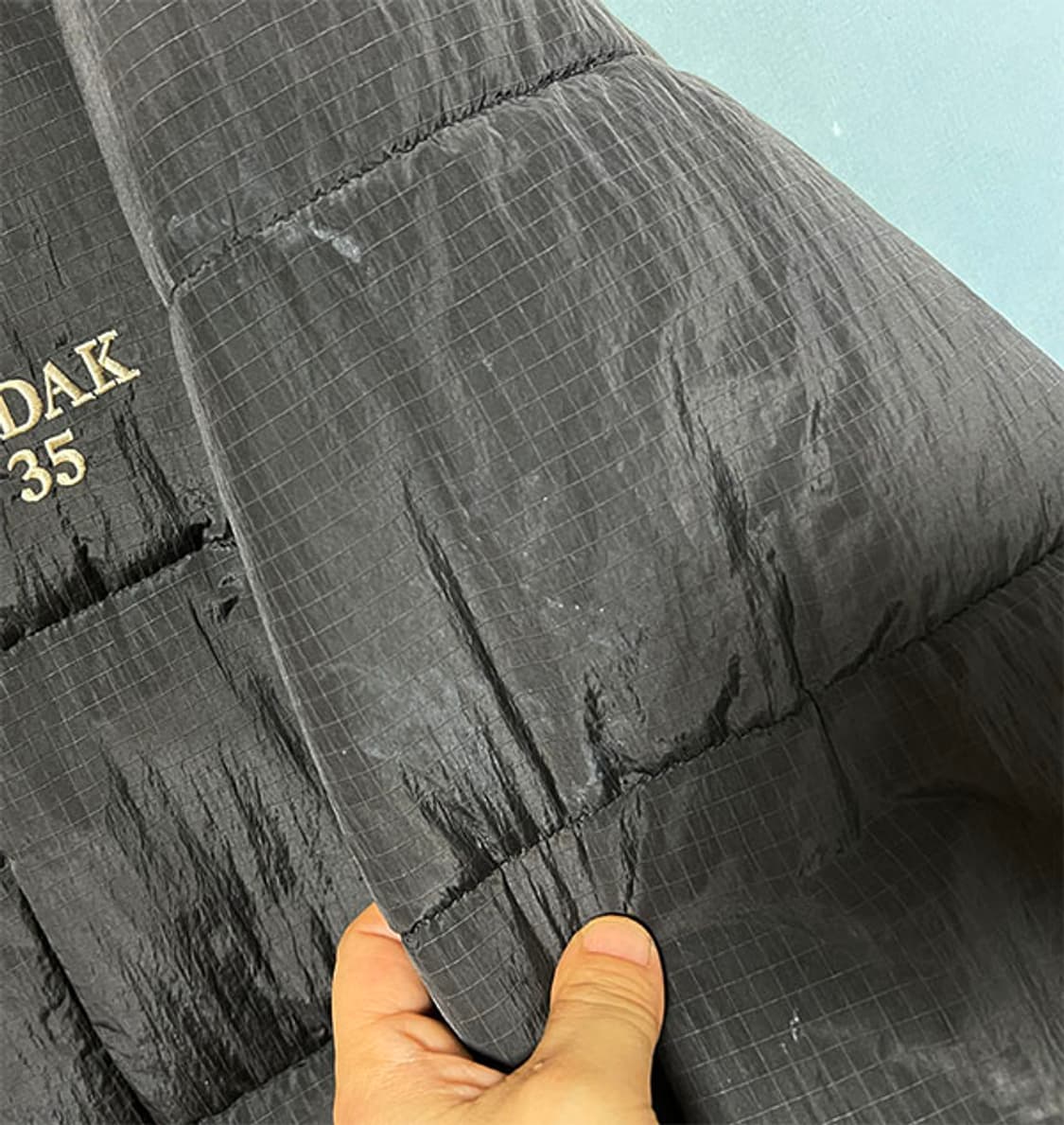 KODAK 코닥 남자 패딩점퍼 웰론 사각퀼팅 XL 105 상품이미지5