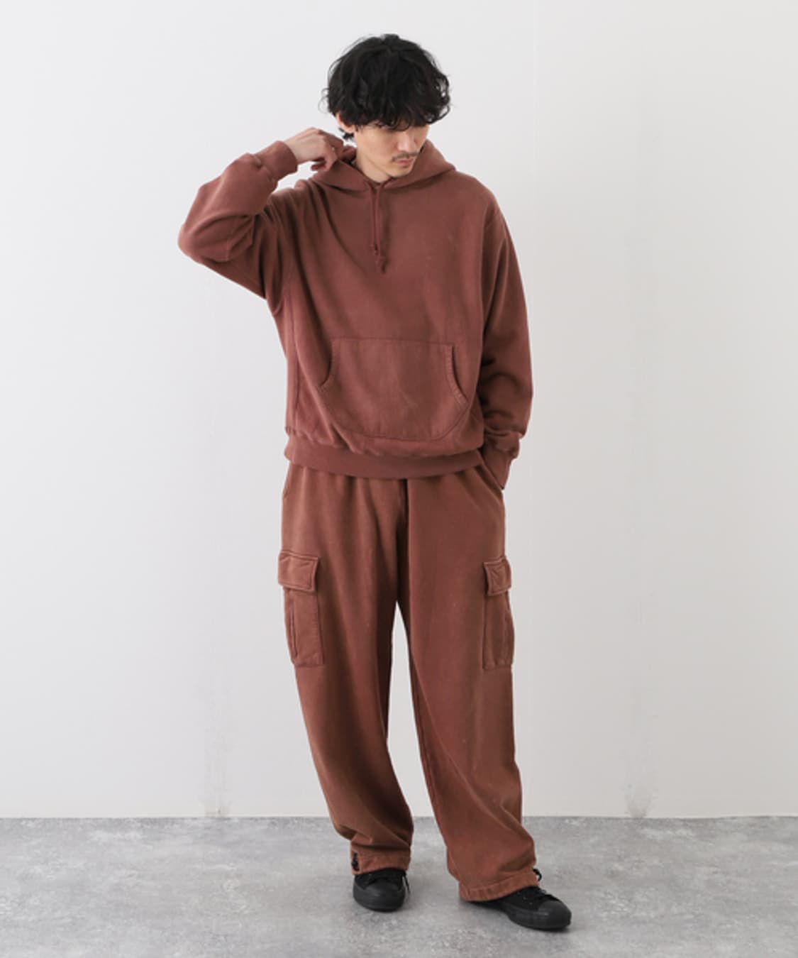 L) BOWWOW 바우와우 에이징 스웻 카고 팬츠 상품이미지7