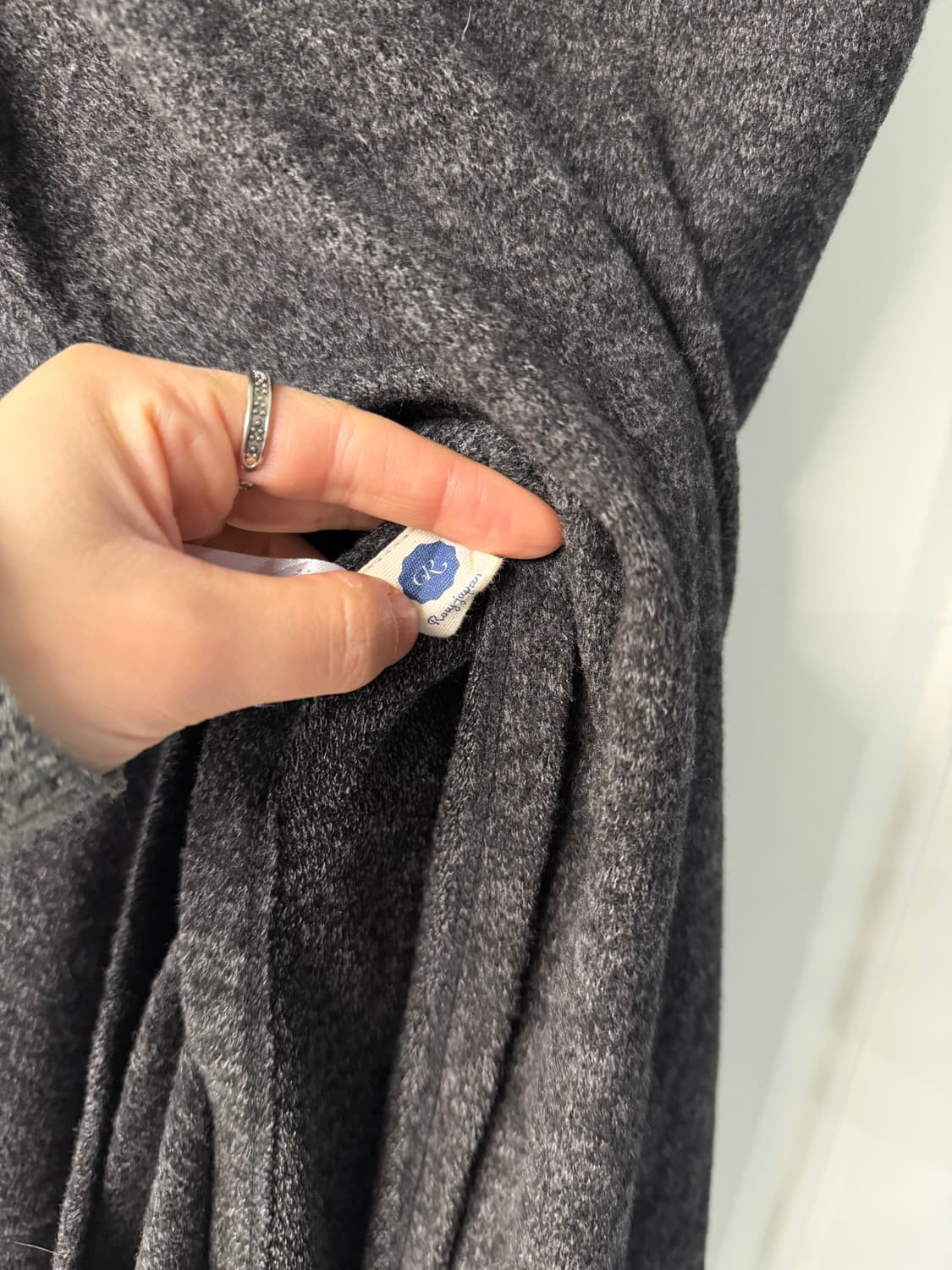 일본빈티지 울 레이어드 원피스 상품이미지7