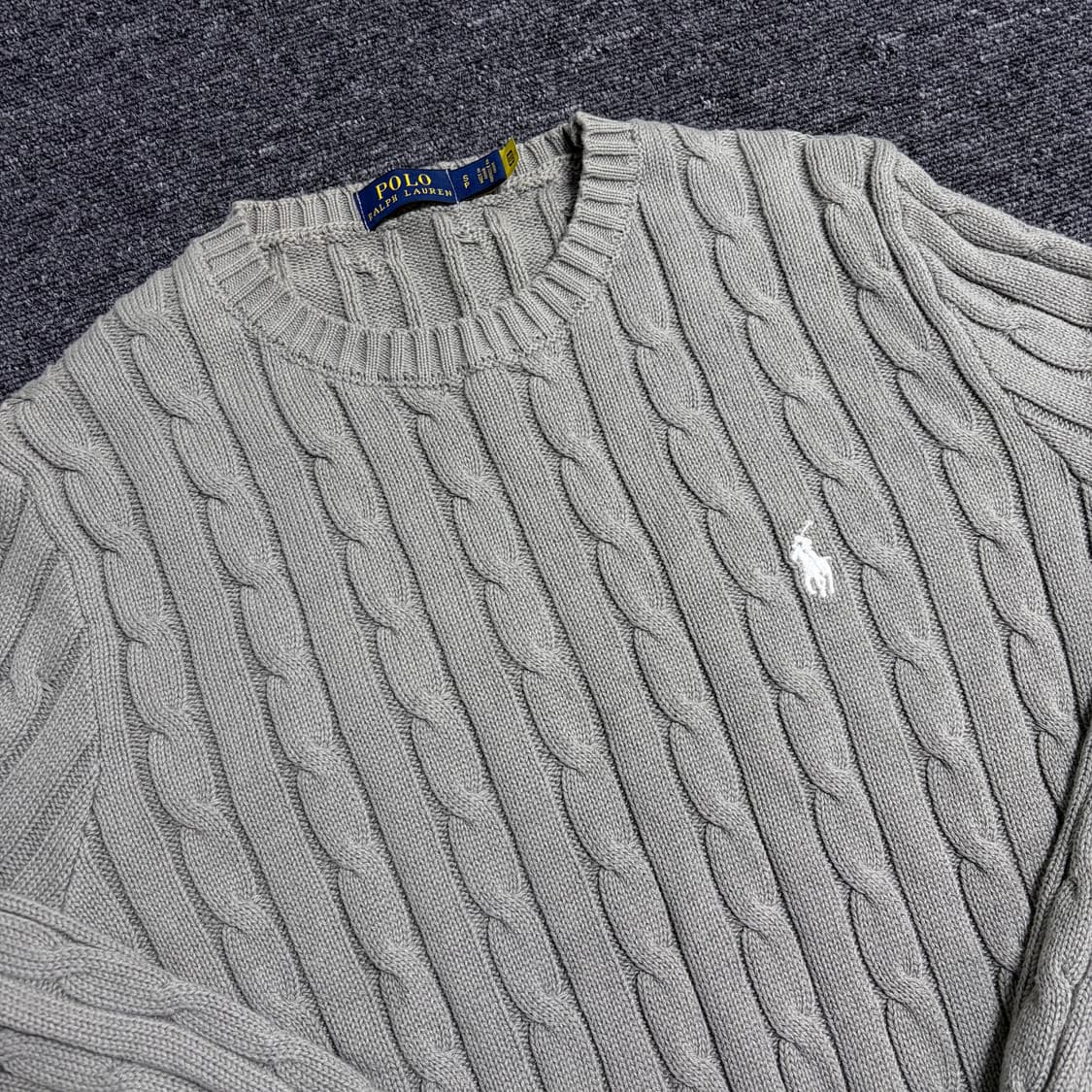 폴로 랄프로렌 꽈배기 니트 상품이미지3