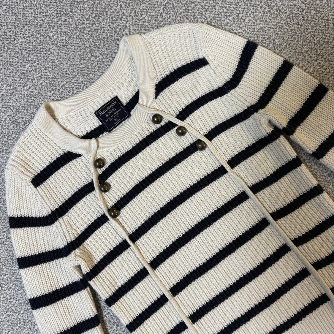아베크롬비 스트라이프 니트 여성용 상품이미지3
