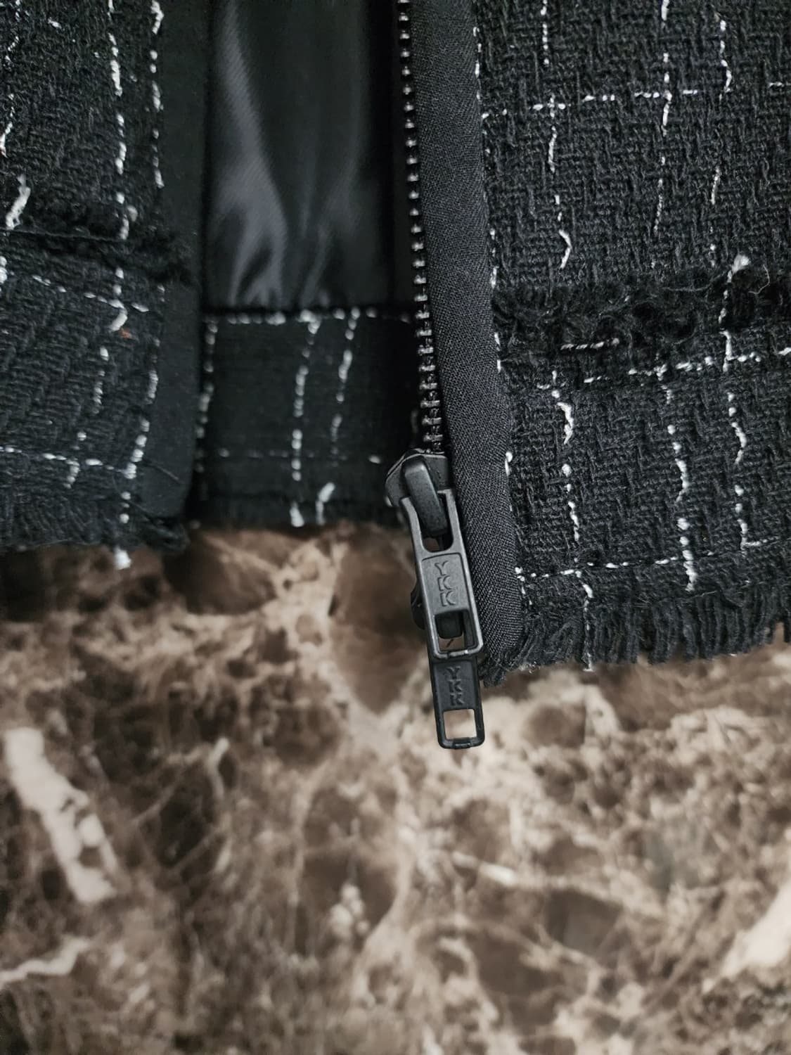 엘무드 트위드 자켓 48 사이즈 상품이미지5