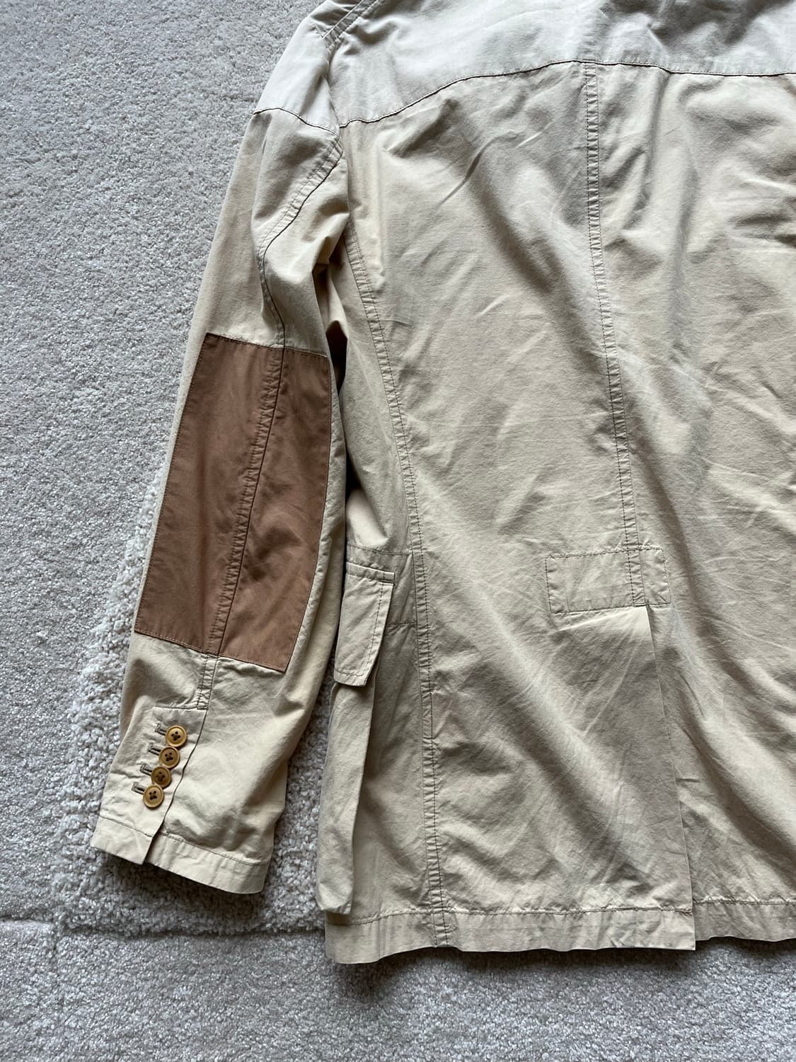 Nigel Cabourn 베이지 헌팅 자켓 (100-103) 상품이미지10