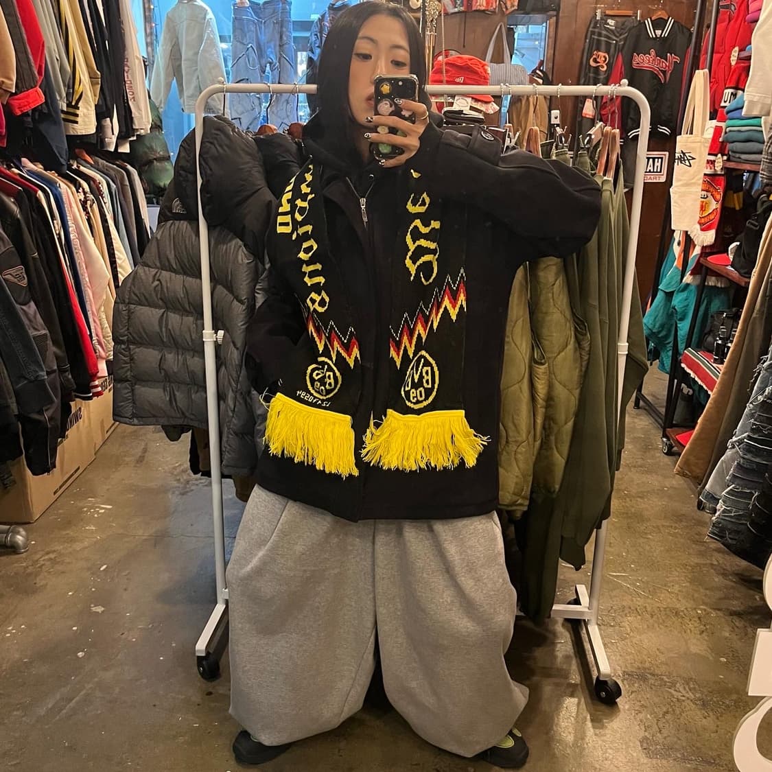 Vintage Shearling Jacket  상품이미지10