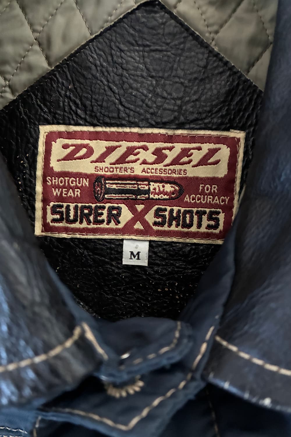 Diesel Checkered Padded Vest 상품이미지6