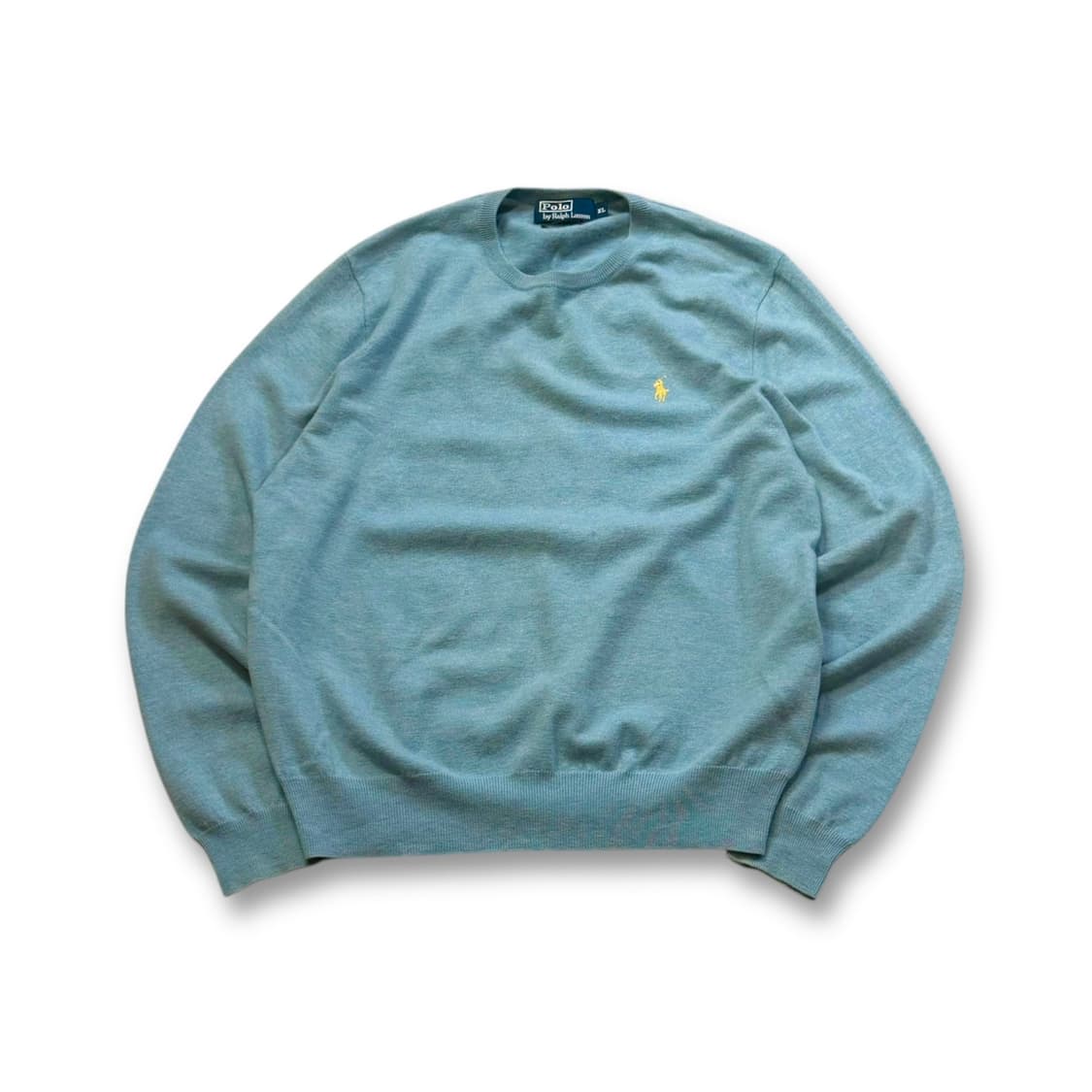 폴로 랄프 로렌 스카이블루 메리노 울 니트 스웨터 상품이미지1