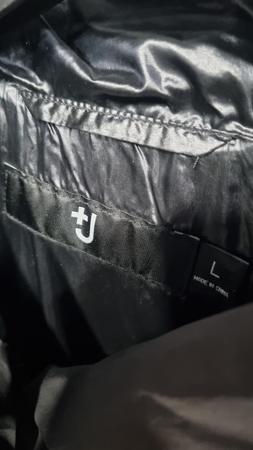 질샌더 유니클로 콜라보 다운 후드 패딩코트 L(100~105) 상태최상 상품이미지2